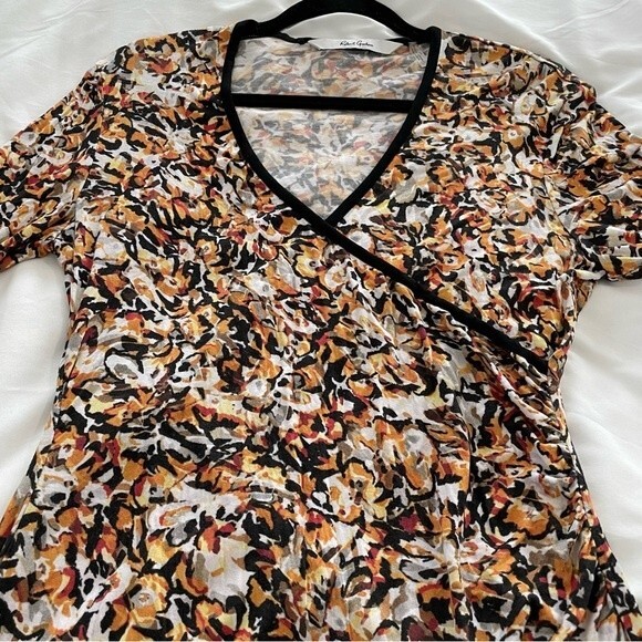 Robert Graham Natural Camila Dress Size Medium - Picture 6 of 9